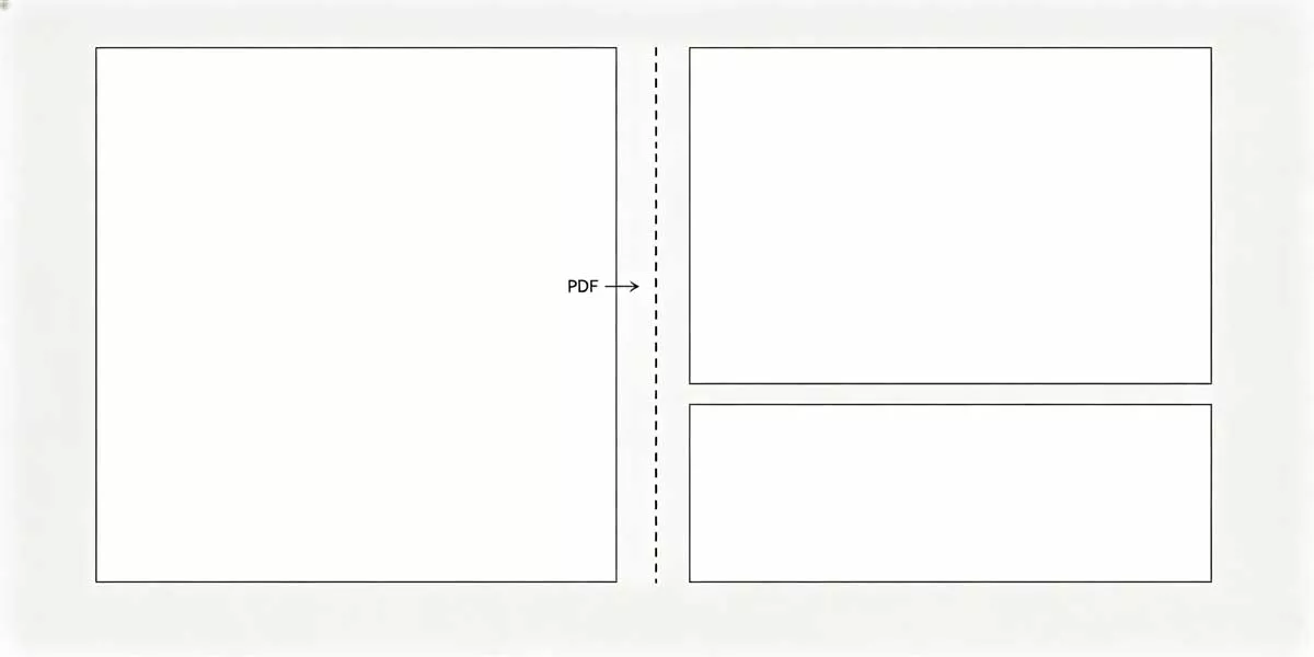 PDF 一頁分割兩頁怎麼做？