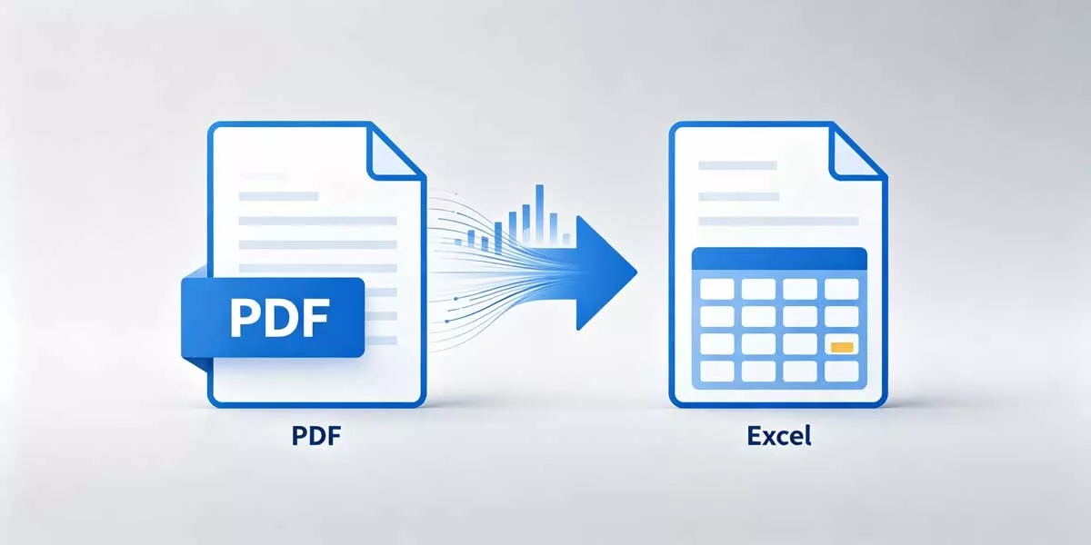 PDF 轉 Excel 保留格式怎麼做？