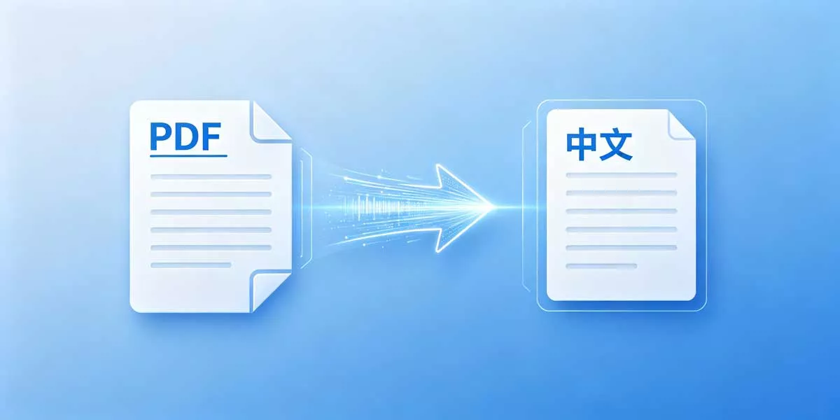 PDF 翻譯成中文怎麼做？PDF 中文翻譯方法與工具推薦