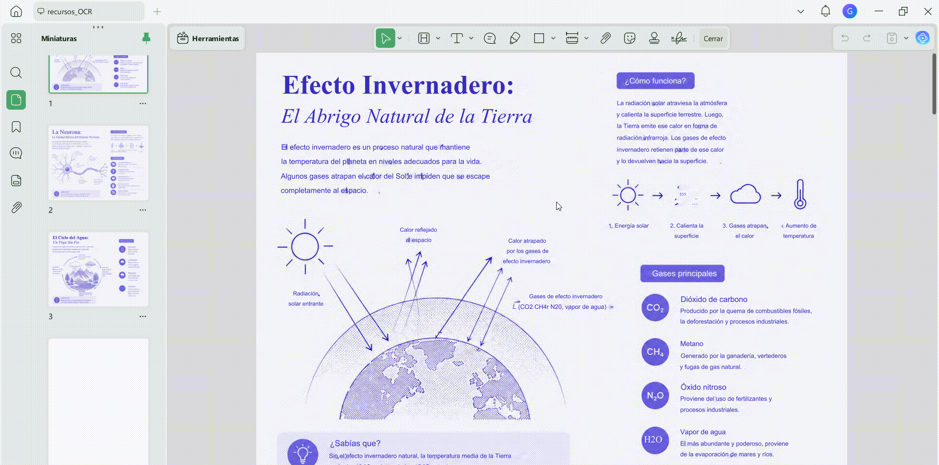 detectar los problemas en pdf con el control de IA