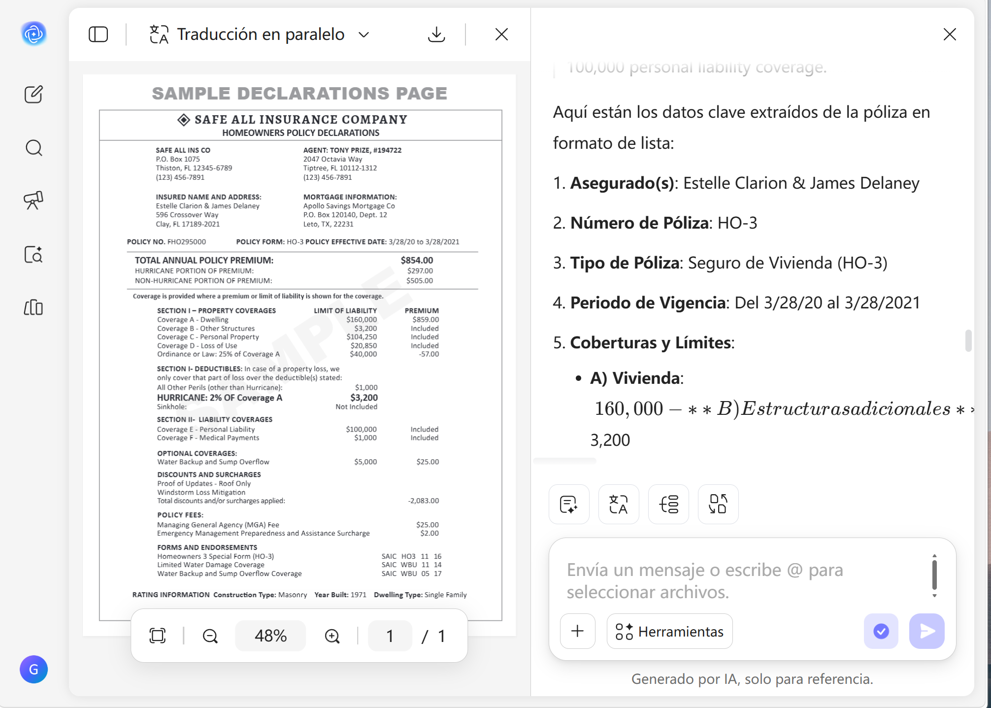 suscripción de seguros con IA