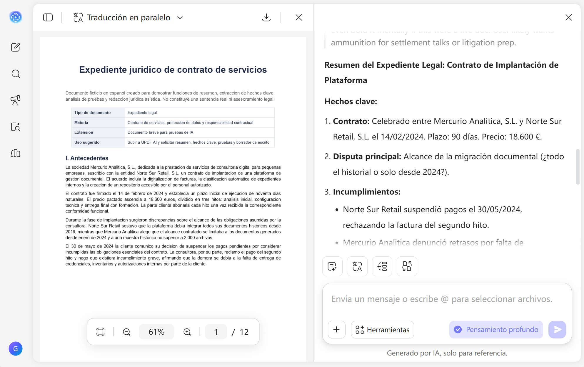 asistente jurídico con ia