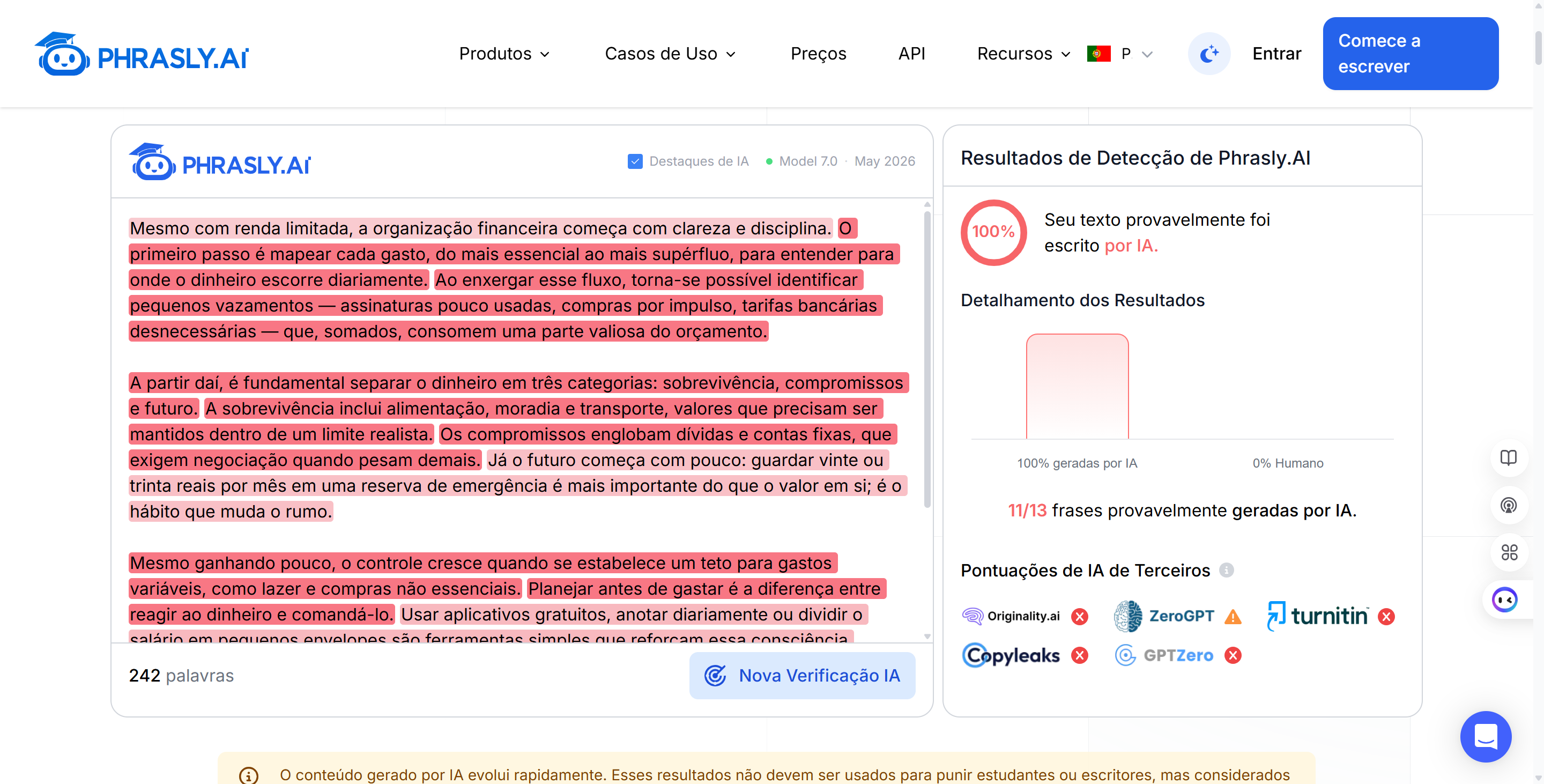 usar um detectores de ia