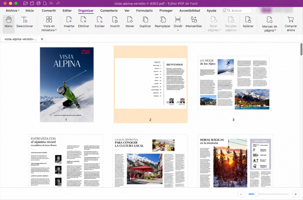 interfaz-de-foxit-organizar-pdf