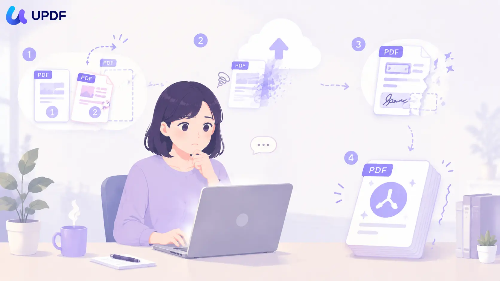 無料ツールでPDFを結合する時の注意点