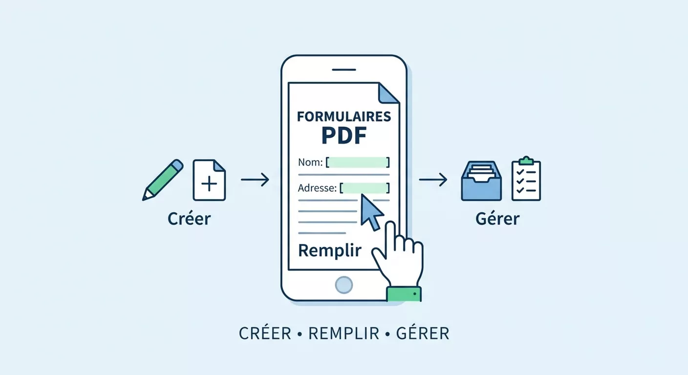 Formulaires PDF : créer, remplir et gérer simplement et automatiquement