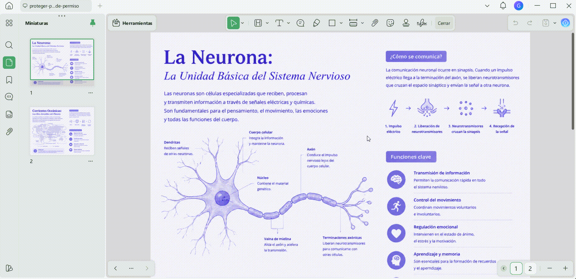 proteger pdf con la contraseña de permiso
