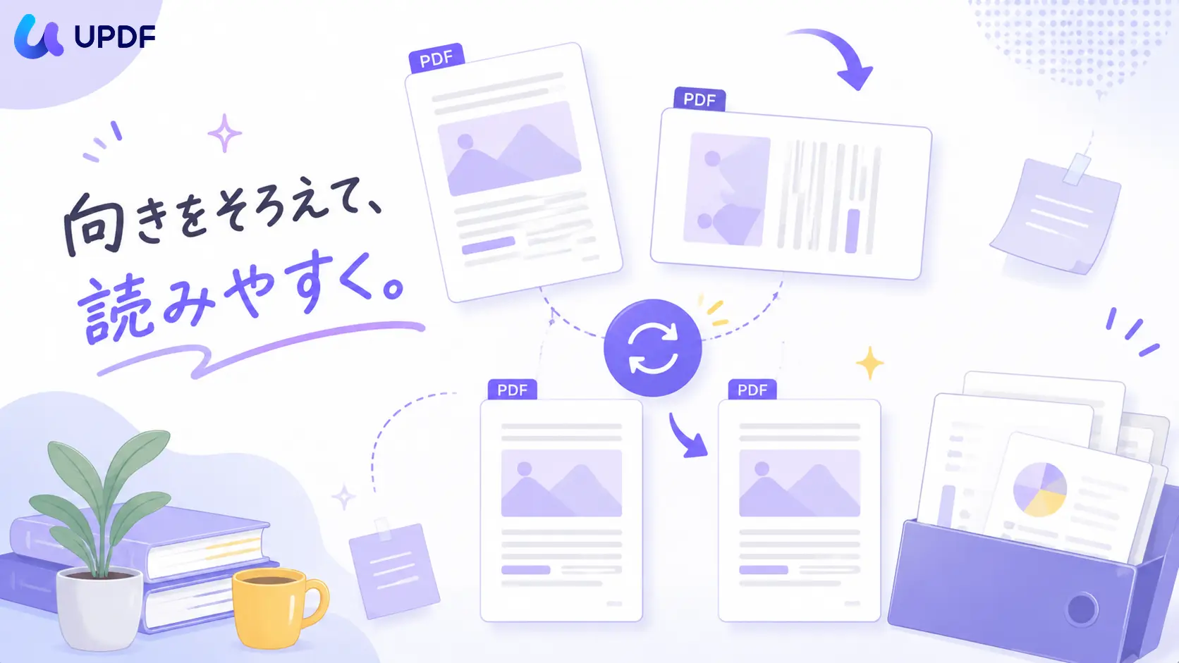 PDFを回転して保存する方法