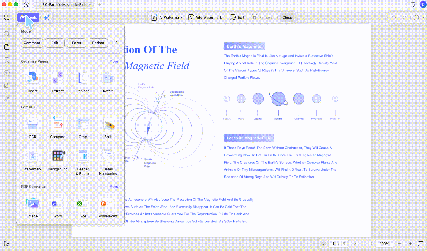 use pdf text watermark reuse protection