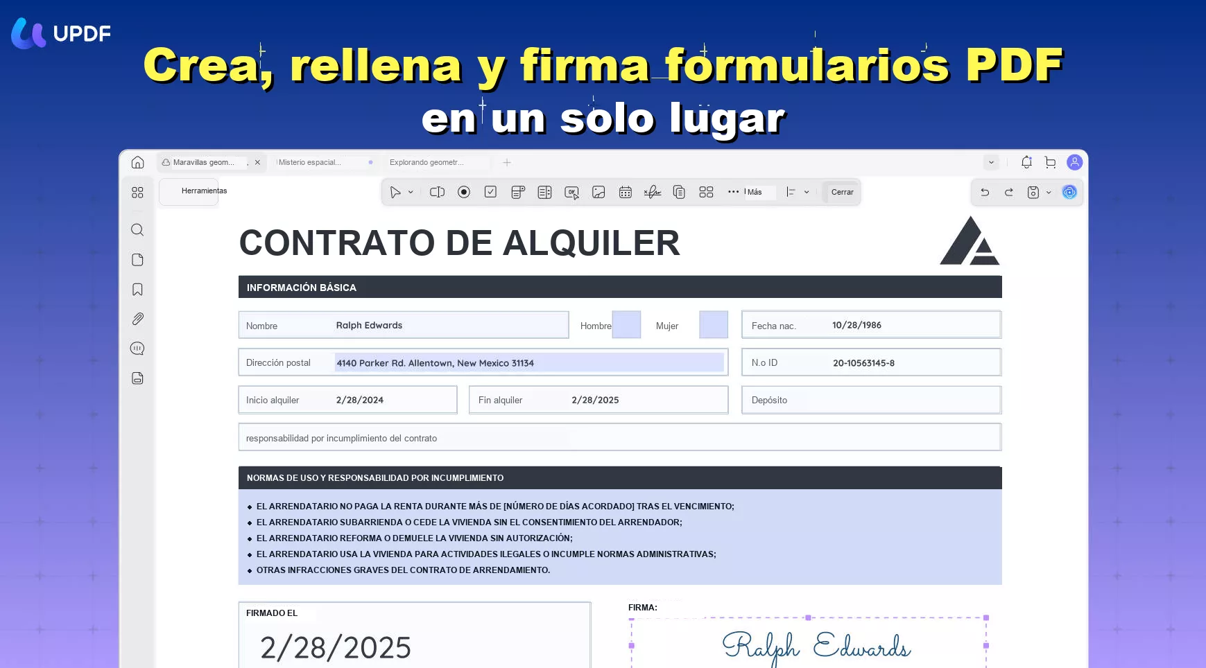 crear rellenar y firma formularios pdf en un solo lugar