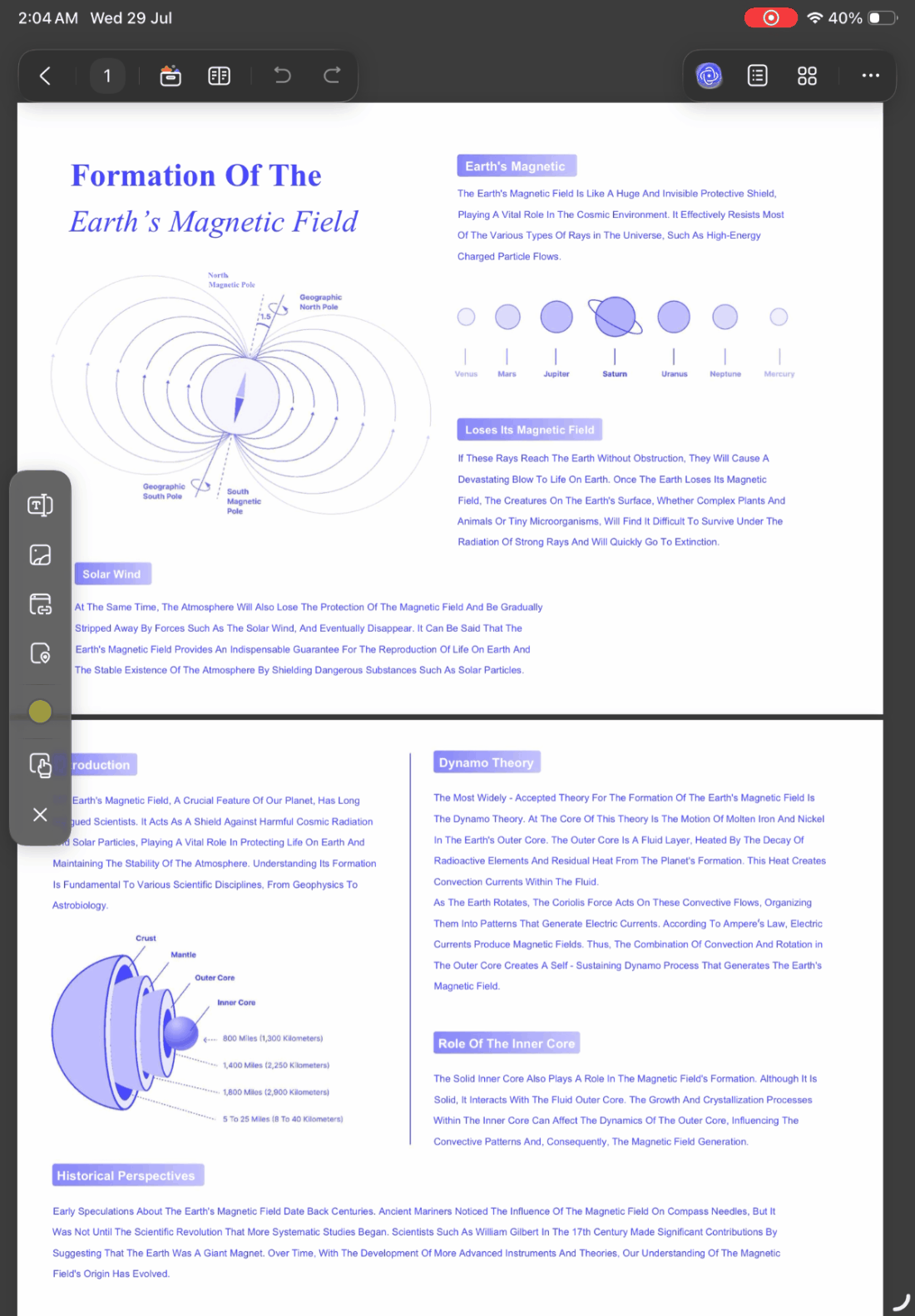 edit pdf text ipados updf app