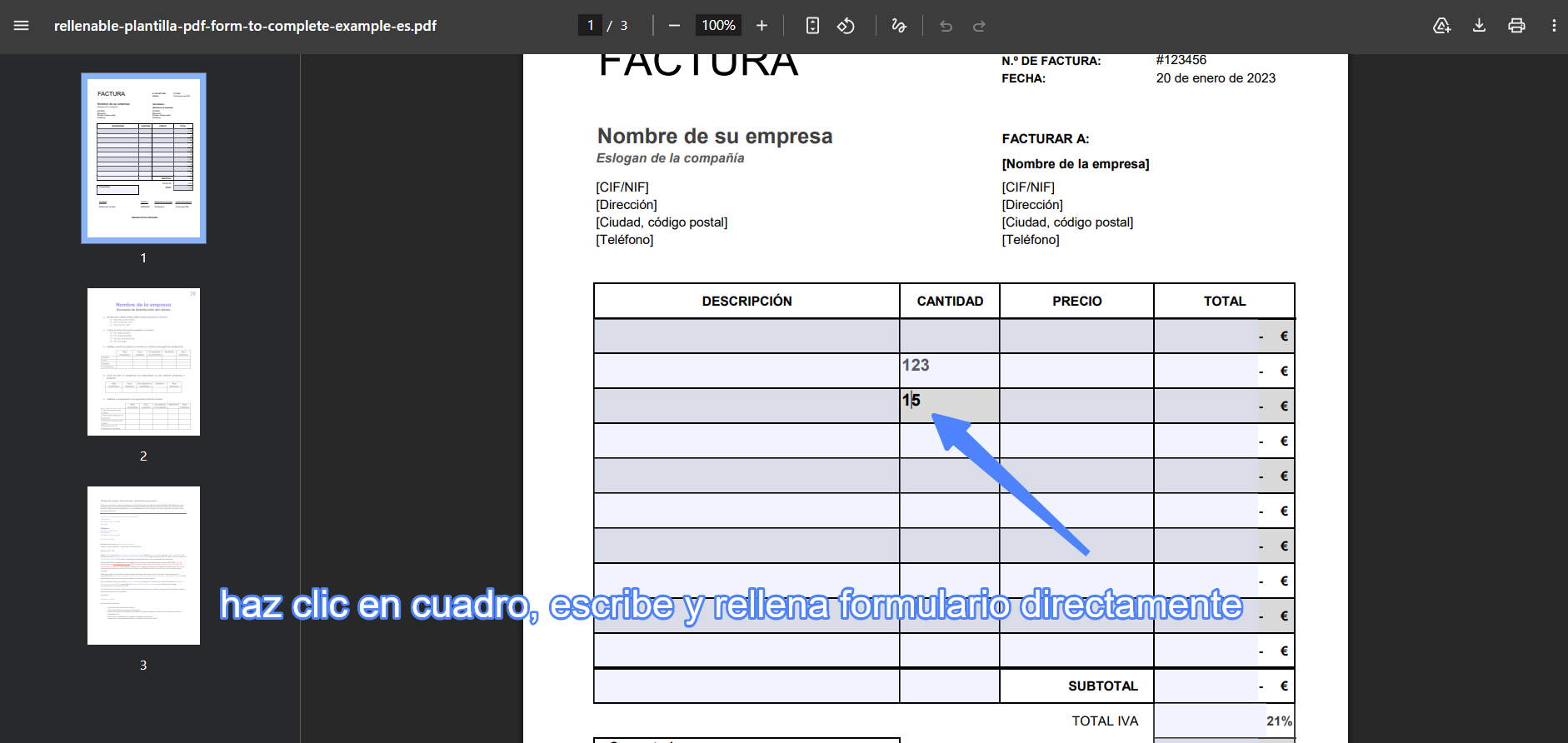 Gestionar un formulario PDF en Google Chrome directamente rellenar