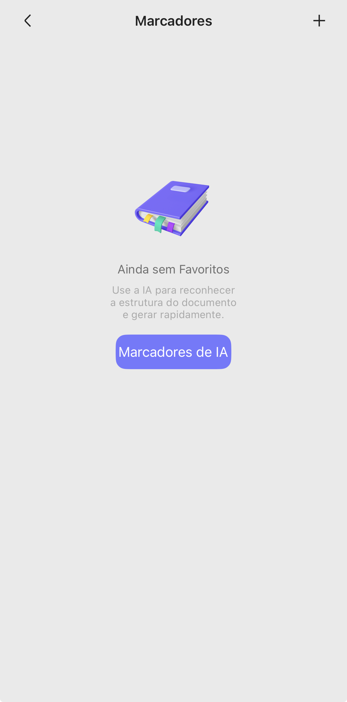 gerador de marcadores com IA no UPDF para iOS