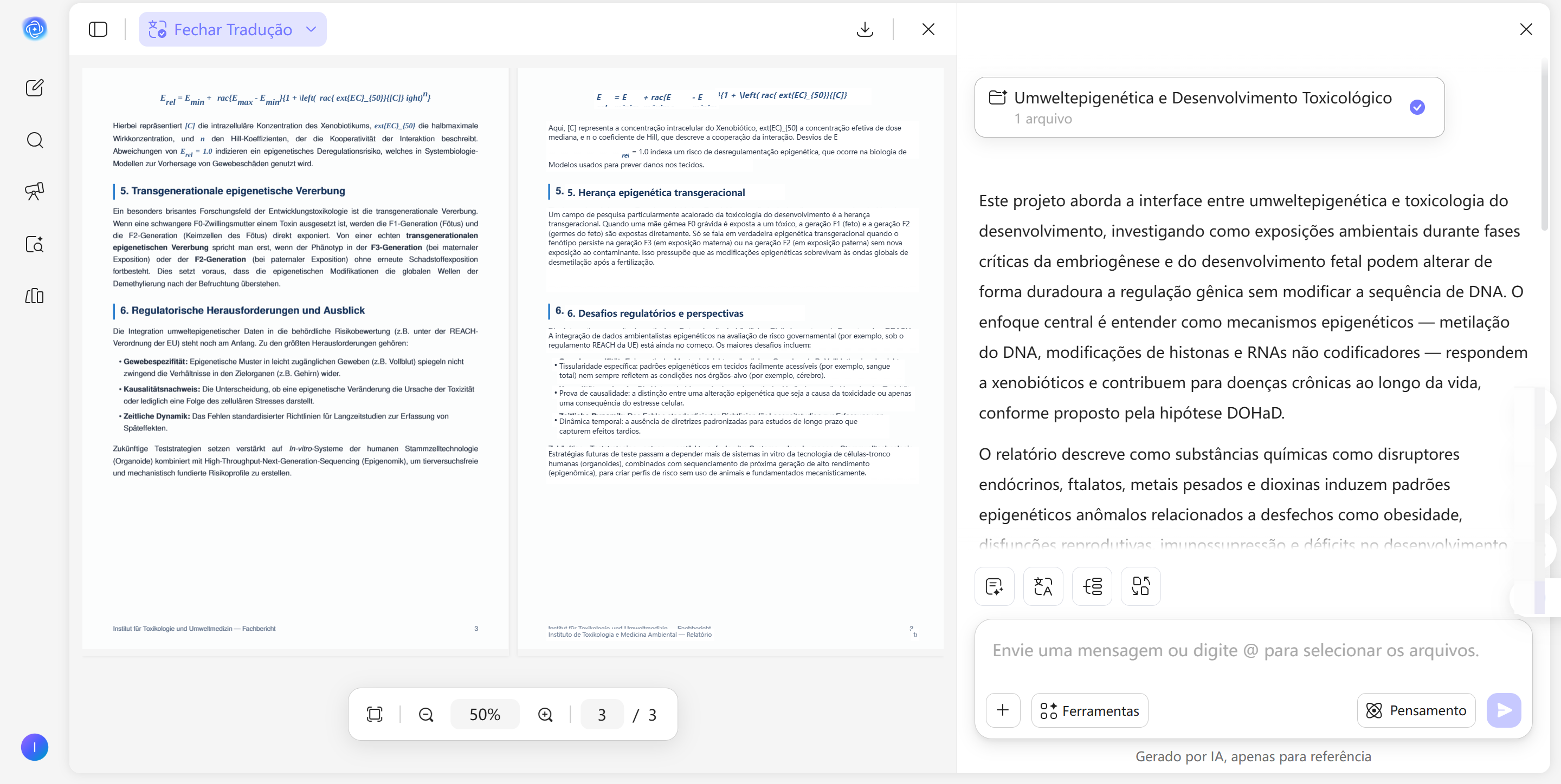 tradução de artigos acadêmicos