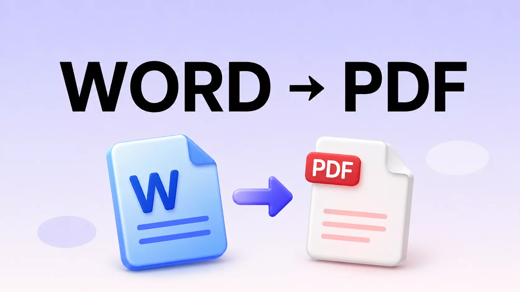 Word to PDF 변환 방법 4가지: 한글 글꼴·표·링크를 지키는 제출용 PDF 만들기