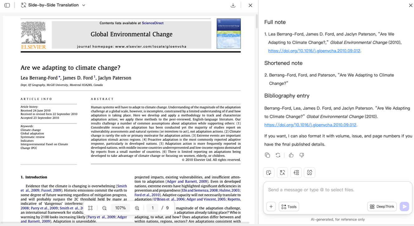 Chicago bibliography generator