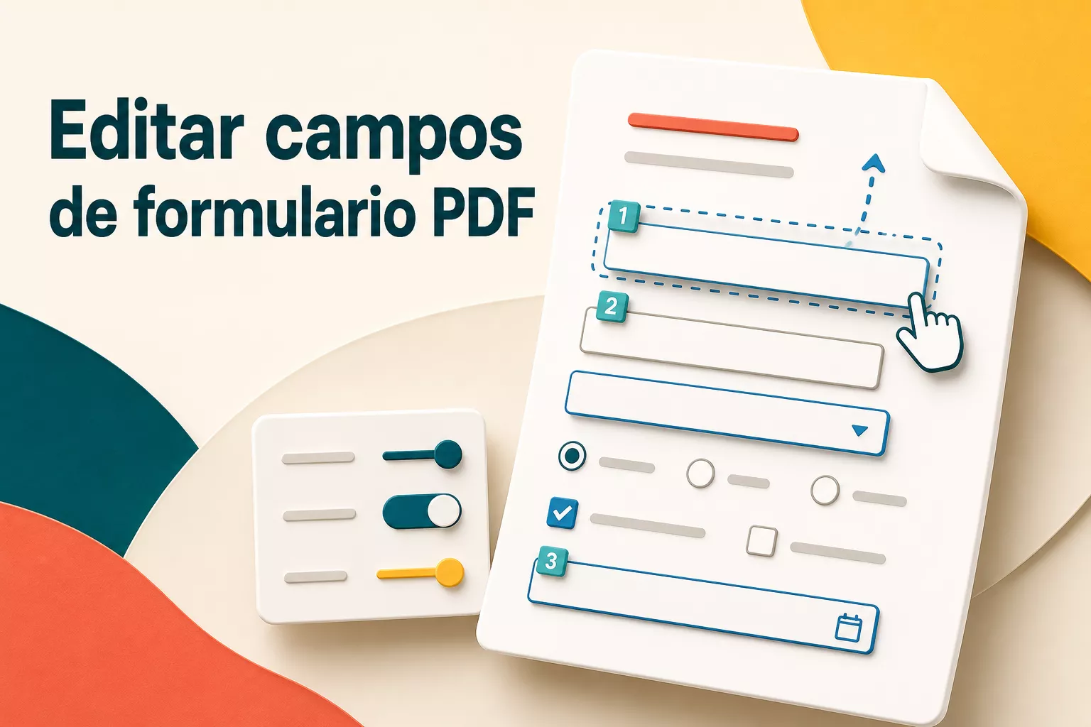 Cómo editar campos de un formulario PDF existente