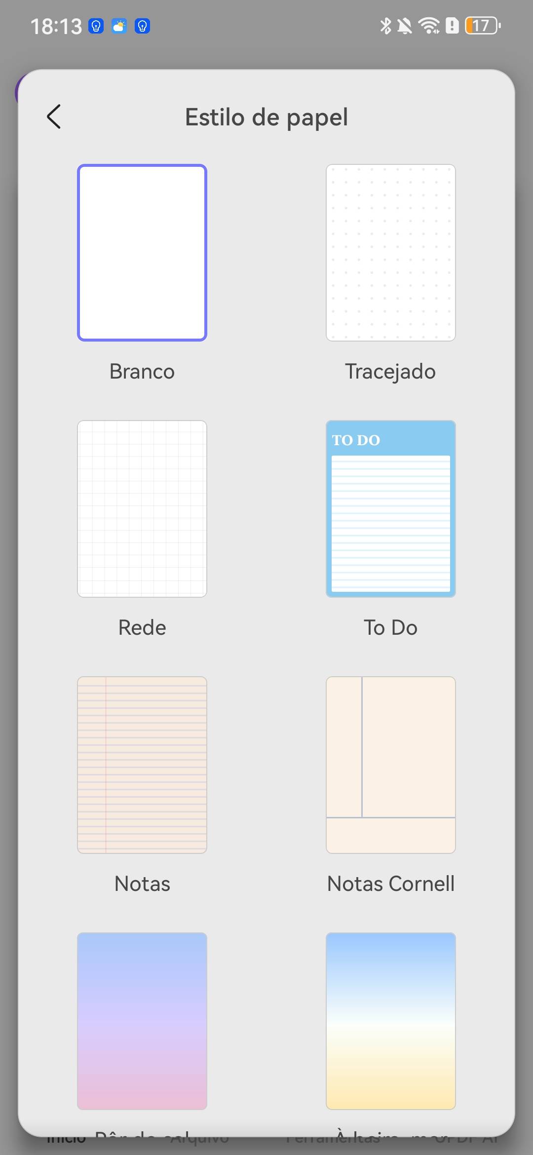 Personalize seu documento no UPDF
