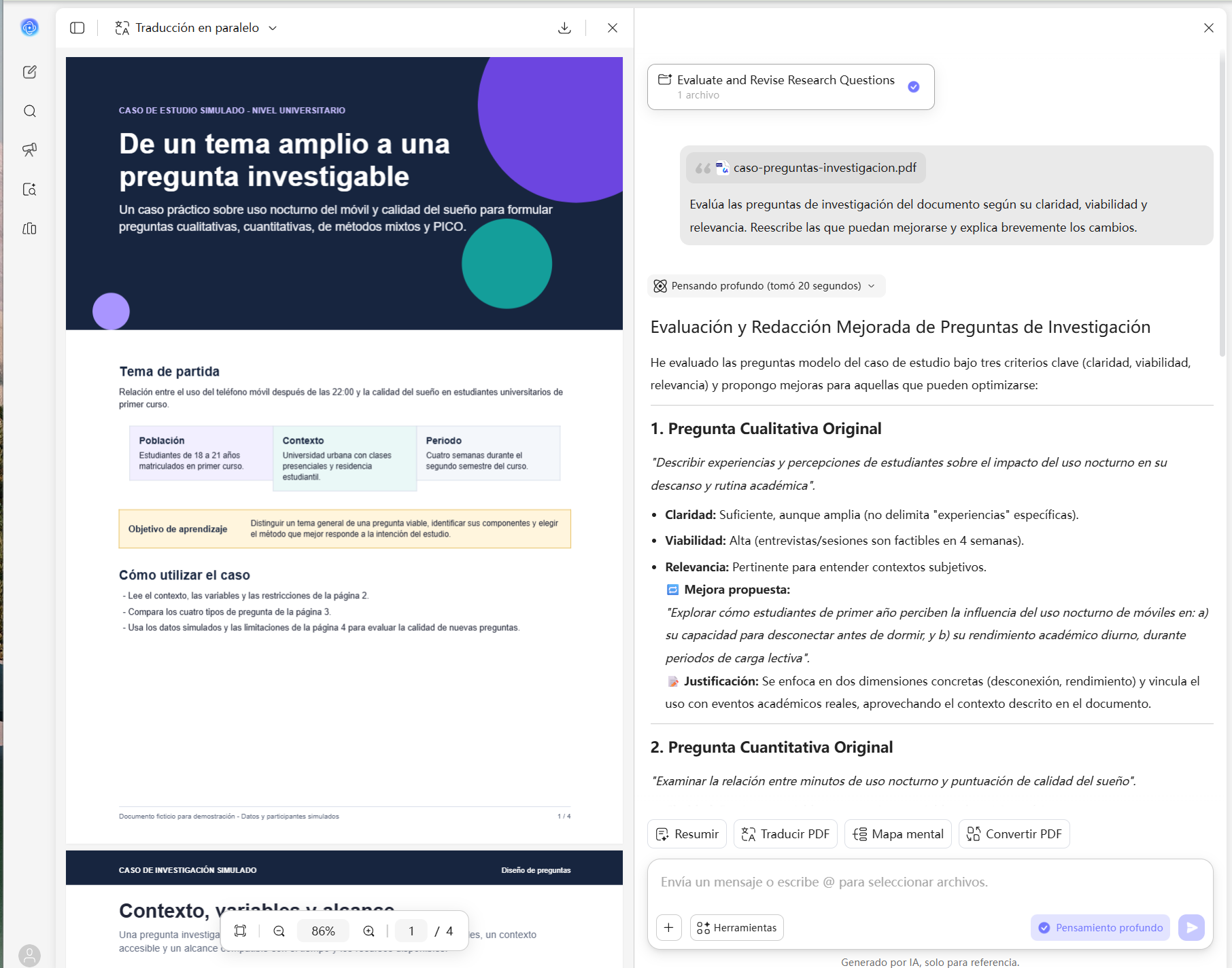 generador de preguntas de investigación