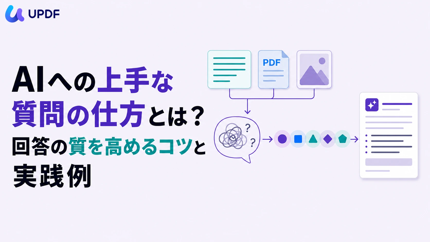 AIへの上手な質問の仕方とは？回答の質を高めるコツと実践例
