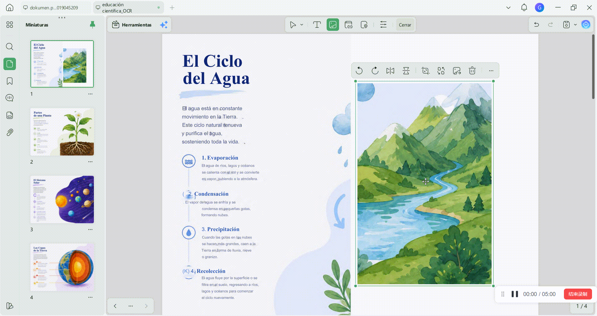 Otras ediciones útiles después de recortar la imagen