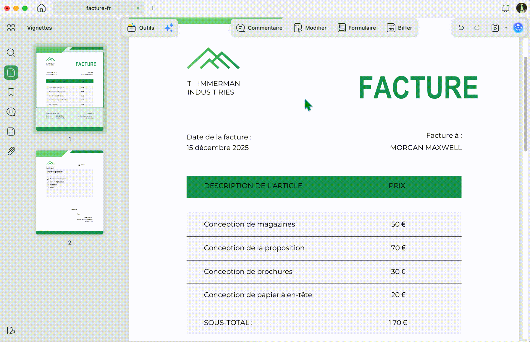 Ajouter une image de signature à un PDF avec UPDF