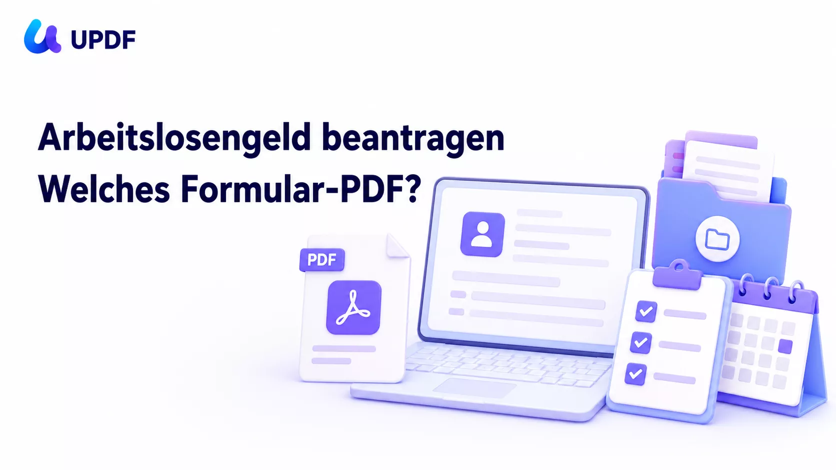 Arbeitslosengeld beantragen: Welches Formular-PDF?