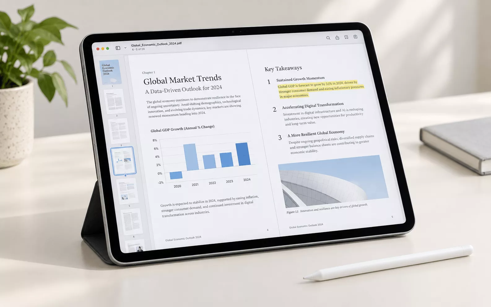 iPad Air M4 for reading PDFs