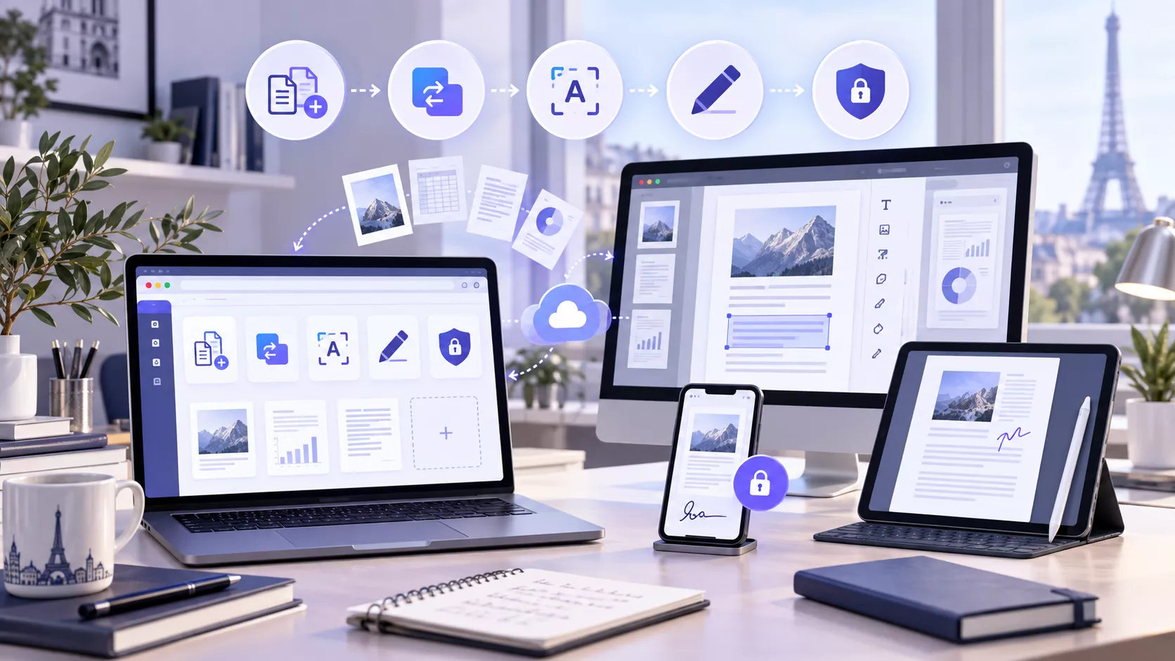 Avis sur PDF24 et comparaison des workflows PDF en France