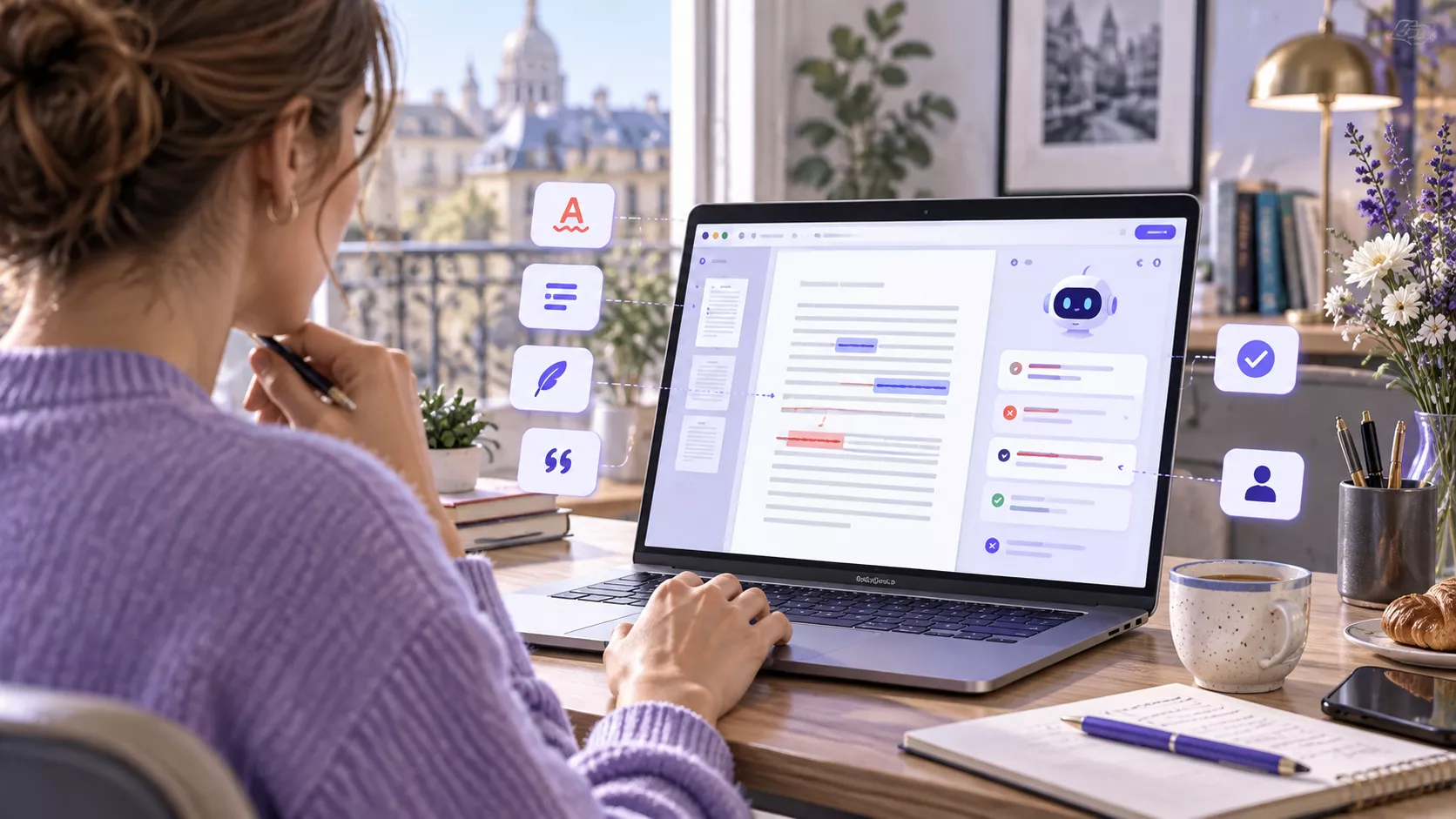 Correction d’un texte français avec une intelligence artificielle