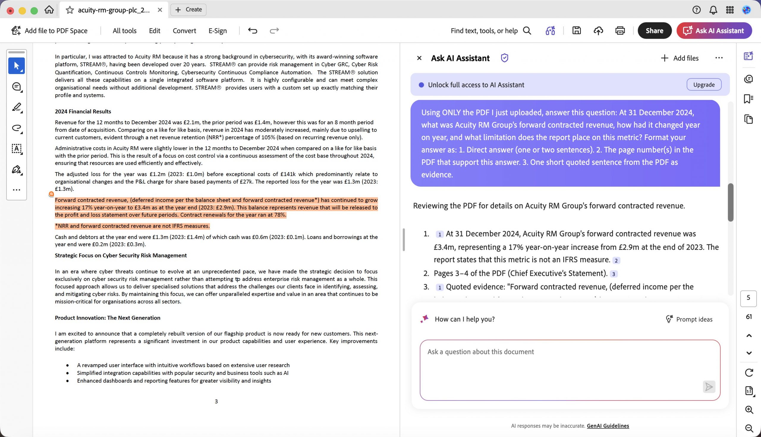 f01 t2 acrobat ai answer
