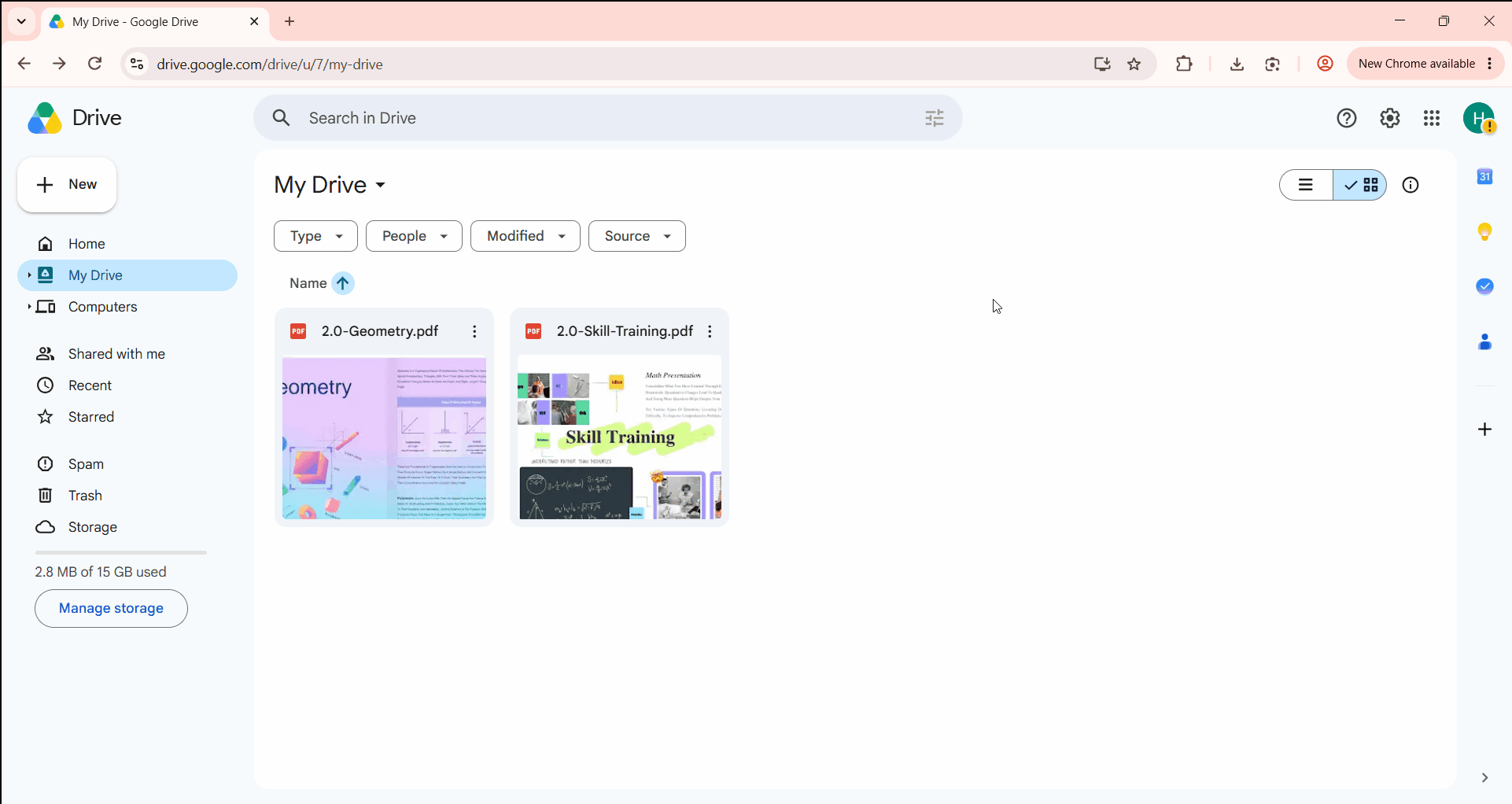 How to View a PDF in Google Drive
