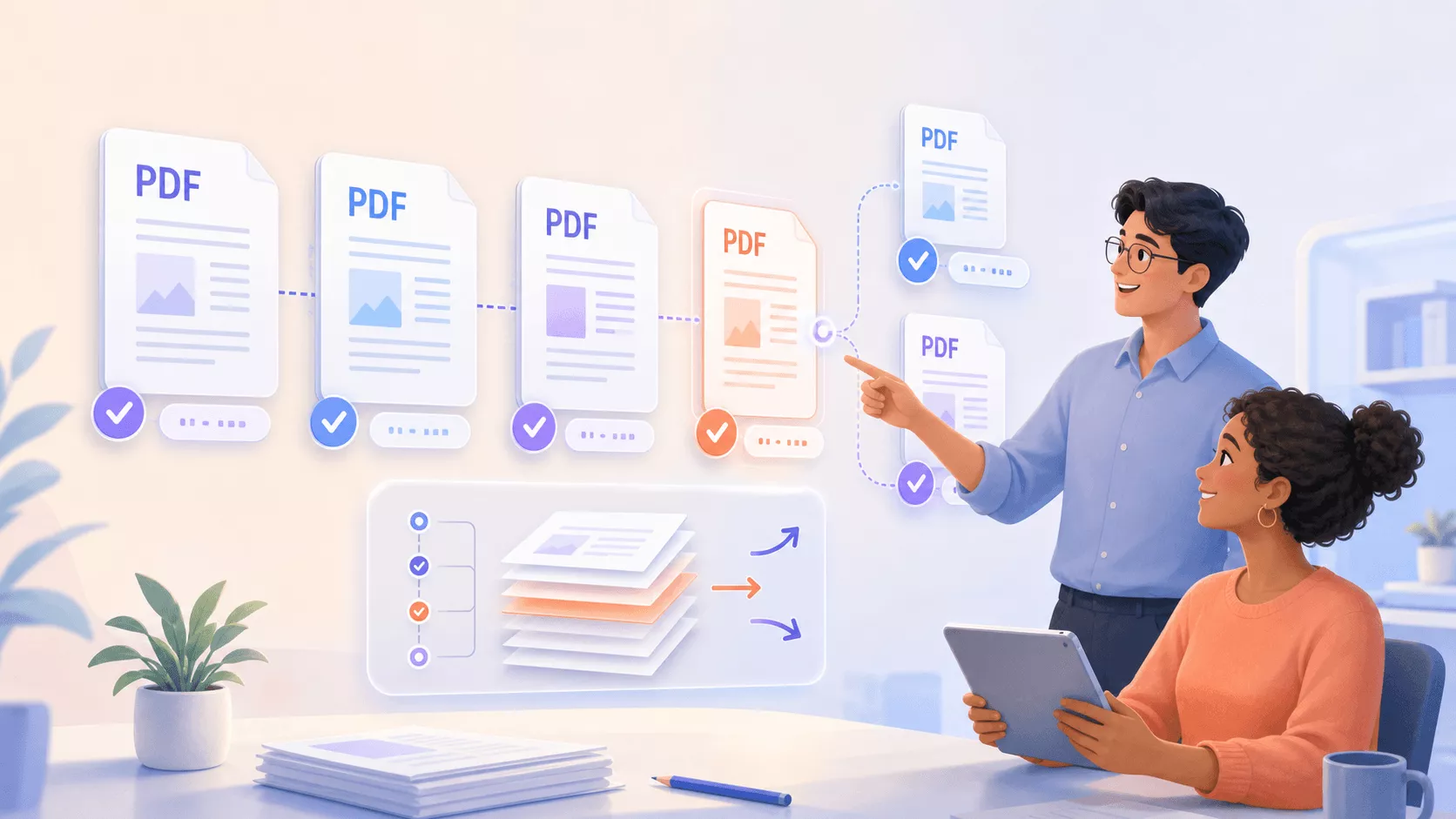 Controllo delle versioni PDF: un flusso di lavoro pratico per i team