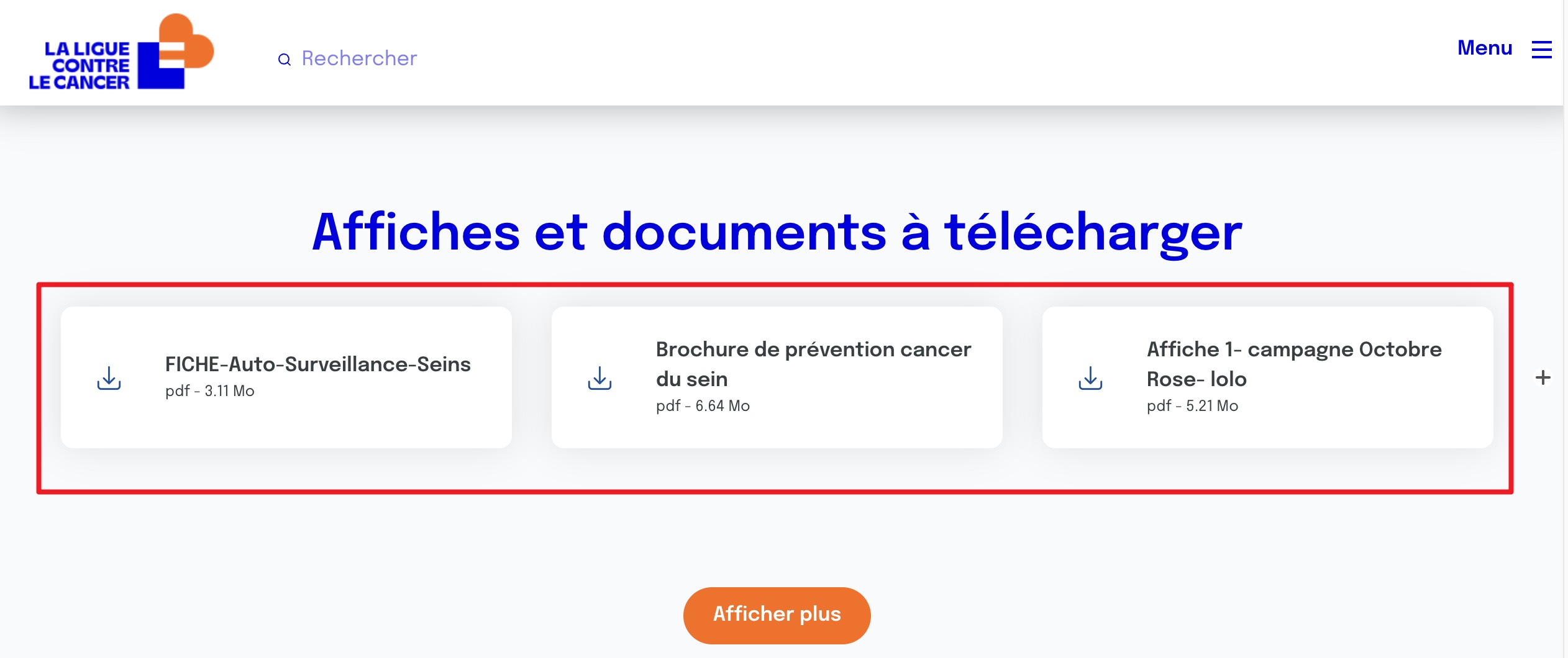 downloadable posters and documents la ligue contre le cancer