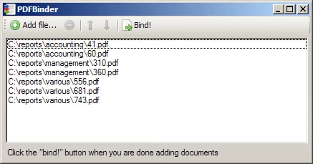 Guía para descargar PDFBinder