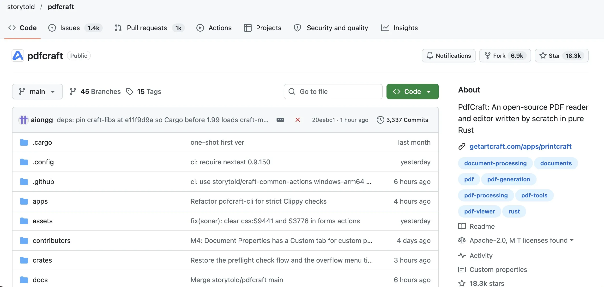 pdfcraft github introduction